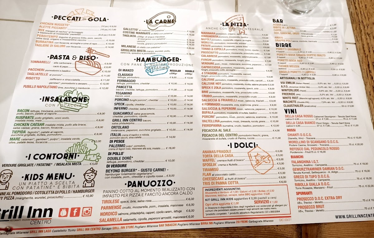 Menu Grill Inn Centro-5